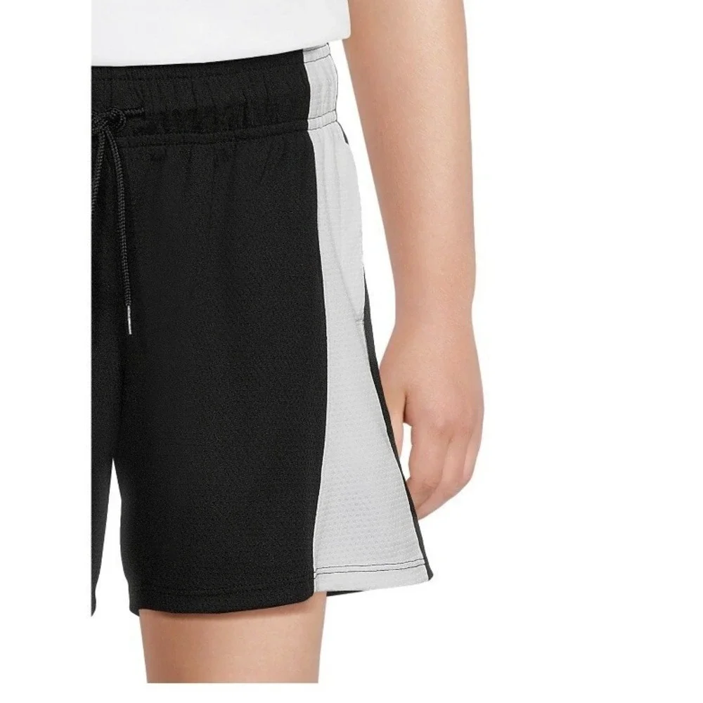 Athletic Works Girls Mesh Colorblocked Basketball Shorts XS 4-5 New with Tags